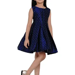YK Polka Dot Applique Fit & Flare Dress image 2