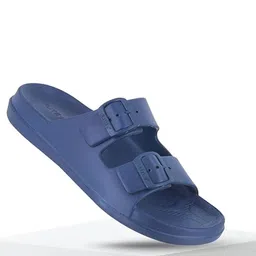 FLITE Men Textured Fashion with Buckle Flip Flops-picture-10