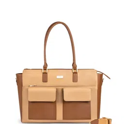 Strokes by Namrata Mehta PU Oversized Shopper Tote Bag-picture-34