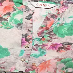 Biba Floral Print A-Line Midi Dress image 2