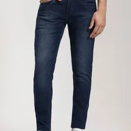 JADE BLUE Men Tapered Fit Mid-Rise Light Fade Jeans-picture-22
