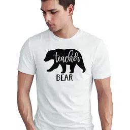 Seekbuylove Men Bio Finish Typography Printed Round Neck Pure Cotton T-shirt-picture-31