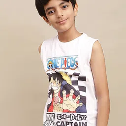 Kids Ville Boys One Piece Printed Pure Cotton Vest-picture-16