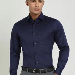 Allen Solly Sport Men Spread Collar Micro Ditsy Printed Cotton Formal Shirt-picture-18