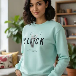 Shopifyy Women Printed Sweatshirt image 4