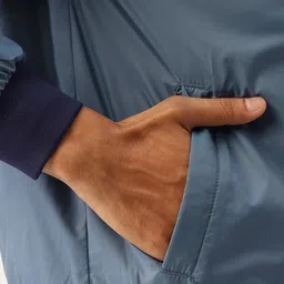 Okane Typography Detail Reversible Bomber Jacket image 3