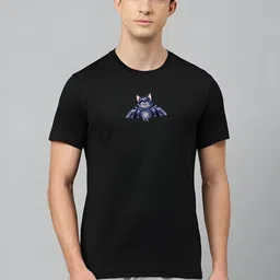SZN Men Round Neck Graphic Printed T-shirt-image-91