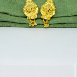 Raj And Deb Gold-Plated Brass Earrings image 3