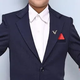 Qitty Boys Smart-Fit Single Breasted Blazer image 4