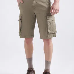 Iconic Men Mid Rise Regular Fit Shorts-image-29