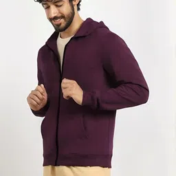 Kasendra Men Fleece Lightweight Open Front Jacket-image-56