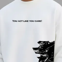 TheBTclub Men Printed Sweatshirt image 2