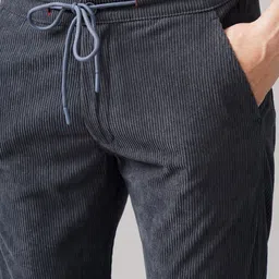 PAUL STREET Men Relaxed Corduroy Trousers image 4