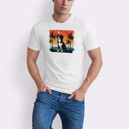 Seekbuylove Men Printed Bio Finish T-shirt image 5