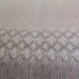 Threadwear Grey Geometric 400 TC Bedsheet with 2 Pillow Covers image 4