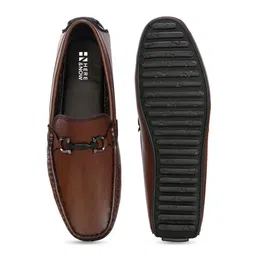 HERE&NOW Men Round Toe Slip-On Loafers image 5