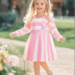 LULU & SKY Striped Fit & Flare Dress-picture-21