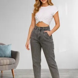 Kotty Women Regular Fit High-Rise Stretchable Jeans image 5