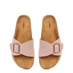CASSIEY Women Casual Open Toe Flats with Buckels image 3
