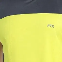 FTX Men Pack of 4 Dri-FIT Solid Round Neck T-shirts image 3