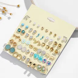 TheVineGirl Set Of 30 Alloy Cubic Zirconia Studs image 5