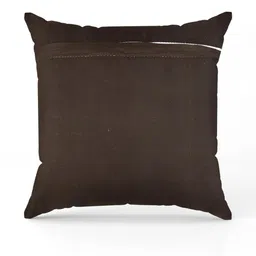 WISE HOME Coffee Brown Set of 5 Quilted Velvet Rectangle Cushion Covers image 3