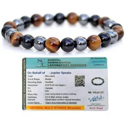 Divine souvenirs Unisex Artificial Beaded Elasticated Bracelet-picture-31