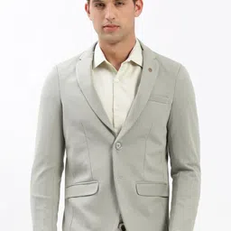 SHOWOFFFF Notched Lapel Single-Breasted Slim Fit Blazers-picture-24