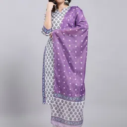 Anouk Rustic Women Floral Printed Floral Printed Kurta Kurta with Trousers & With Dupatta-image-91