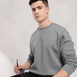 Nautica Round Neck Fleece Pullover Sweatshirt-picture-24