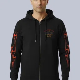 DEPLOYED Men Printed Hooded Sweatshirt-picture-42