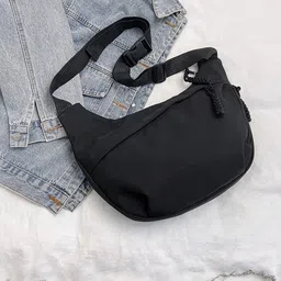 CORSICA Women Black PU Handbags image 1