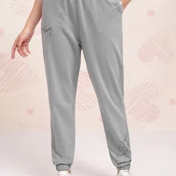 Tokyo Talkies Grey Disney Mickey Mouse Printed Pure Cotton T-Shirt With Jogger image 5