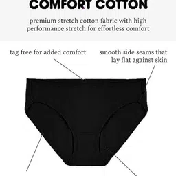 Diving Deep Women Pack of 2 Hipster Briefs Plus size image 3