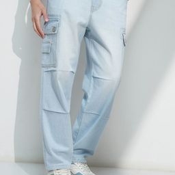 HIGHLANDER Men Straight Fit Mid-Rise Stretchable Jeans-picture-28