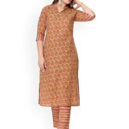 Billion Women Printed Regular Pure Cotton Kurta with Churidar-picture-42