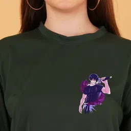 Kushi Flyer Women Pack of 2 Graphic Printed Round Neck T-shirts image 3