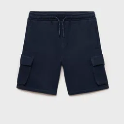 Mango Kids Boys Pure Cotton Cargo Shorts image 4