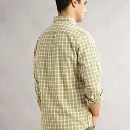 Thomas Scott Men Premium Slim Fit Checked Casual Shirt image 4