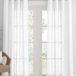 HOMEMONDE White Set of 2 Sheer Door Curtain-picture-10