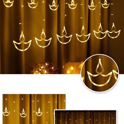 SPARK WORLD Yellow Cork LED String Lights-picture-33