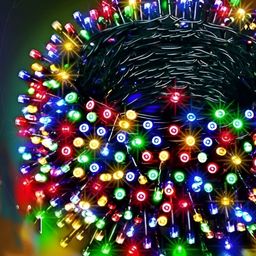 ENORMITY Blue & Pink Rice Shaped String Lights-picture-27