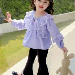 LULU & SKY Girls Top with Trousers image 4