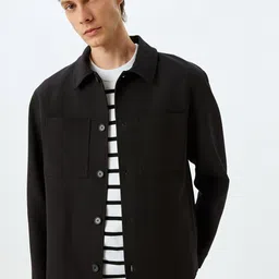 Koton Men Tailored Jacket with Embroidered image 3