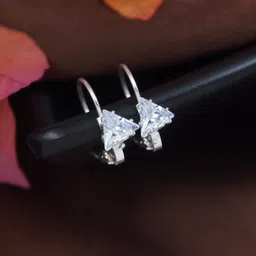 I Jewels Contemporary Hoop Earrings-picture-36