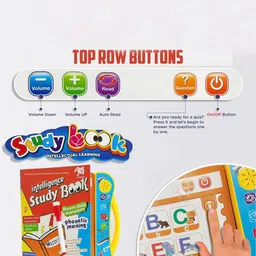 Kidoyz Red & Blue Intelligence Sound Study Book image 3