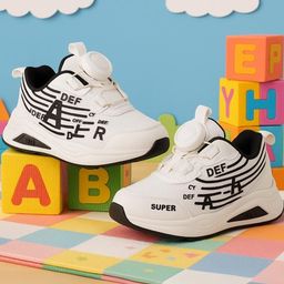 JOOTIYAPA Unisex Kids High-Top Synthetic Sneakers-picture-4