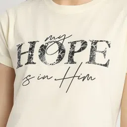 Dreambe Women Pack of 3 Typography Printed Round Neck Cotton T-shirts image 5