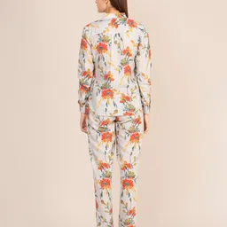 AMSWAN Printed Cotton Top & Trousers Co-OrdsSet image 2