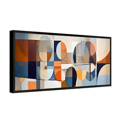 999Store Brown & Blue 1 Piece Canvas Other Wall Paintings image 4